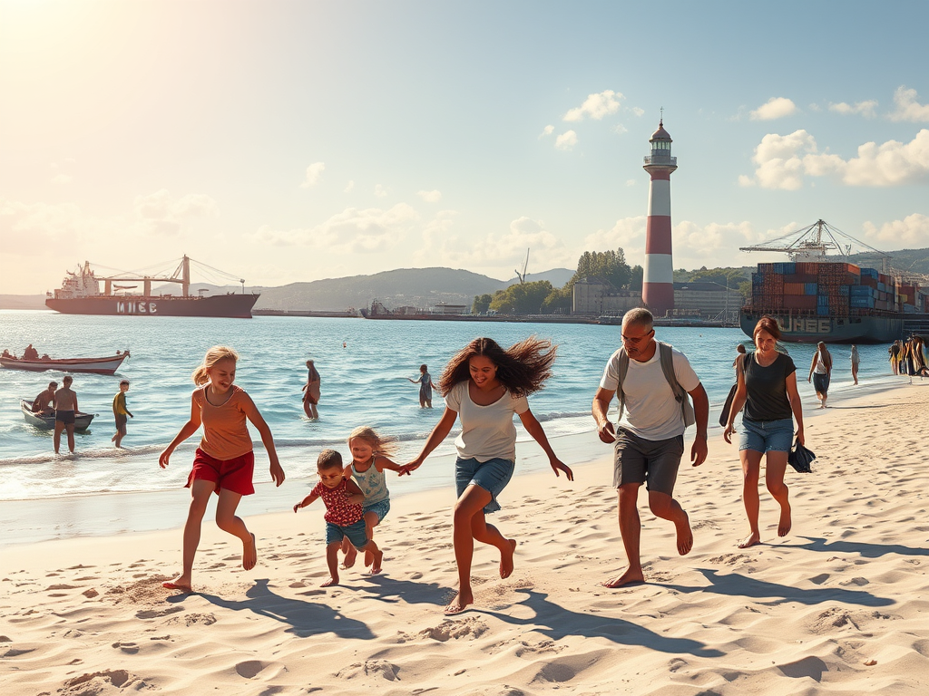 Von Övelgönne bis Falkensteiner Ufer – Familienzeit am Elbstrand Hamburg